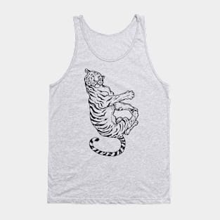 A Levity of Animals: Tiger by the Tail Tank Top